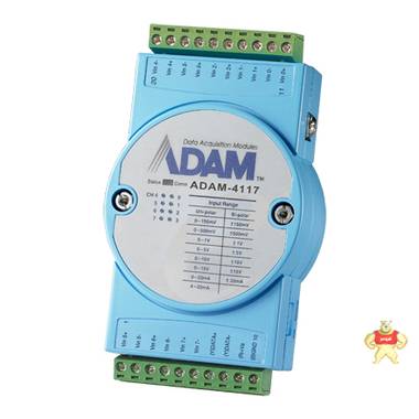 研华模块ADAM-4117/8路模拟量输入模块ADAM4117现货 顺牛工控 研华模块,ADAM-4117,8路模拟量输入模块