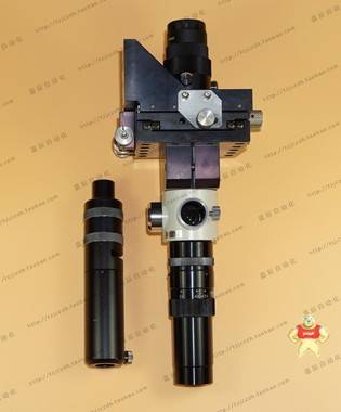 日本清和光学 0745连续变倍镜头 单筒数码显微镜 带XY手动调整台 