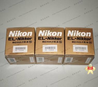 [全新原装]NIKON EL-NIKKOR 80mm f/5.6 工业微距镜头 专业放大头 