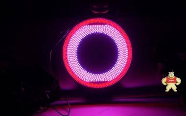 [二手]进口蓝、红双色LED多角度环形组合光源 DC24/12V 