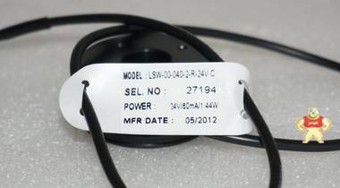 TMS红色LED环形光源 DC24V 视觉检测光源 LSW-00-040-2-R-24V-C 