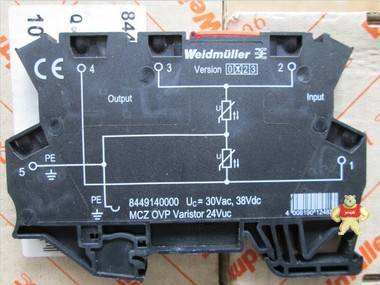 100%正宗WEIDMULLER   8449140000   MCZ OVP VARISTOR 24Vuc 