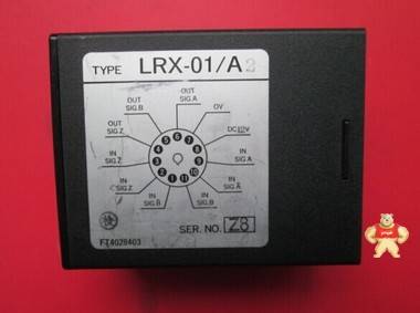 日本安川YASKAWA CONTROLS 信号变换器LRX-01/A2 （LRX-01-E/A2 