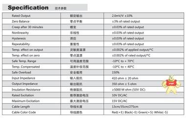 现货直销 美国传力单点式压力传感器FAK-10 模拟信号称重传感器 单点式 