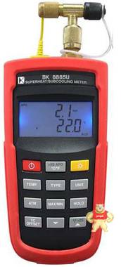 BK-8885U空調(diào)用之過熱|過冷壓力表(USB+電源供應(yīng)器)【臺灣產(chǎn)品 