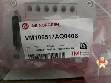 现货norgren化纤阀岛NG6T  诺冠代理直销VM106517AB313B NG4T 