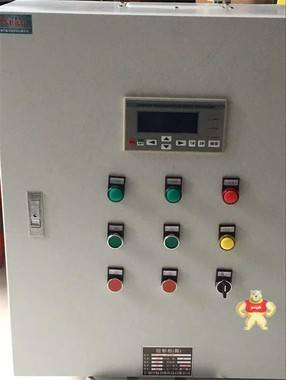 ABB变频器恒压供水控制柜 变频柜4KW一控二带工变频转换 陆工自动化 