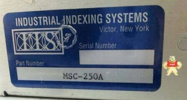 MSC-250A  INDUSTRIAL INDEXING SYSTEMS 驱动器 