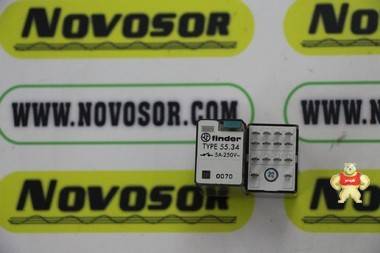 原裝現(xiàn)貨芬德FINDER繼電器55.34.9.024.0070  55.34  24VDC 