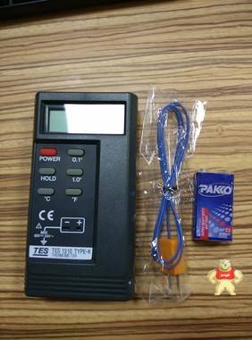 温表 接触式温台湾原装泰仕手持测温仪TES-1310 测度表 温度测试仪,温度测试计,温度测试表