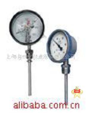 供应上海自仪三厂带热电偶/热电阻远传双金属温度计 铠装热电阻