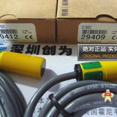 美国邦纳BANNER光电开关S18SP6R,S186E，全新原装现货 S18SP6R,光电开关,全新原装正品,S186E