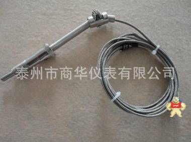 E型測溫探頭螺紋M12*1熱電偶壓簧熱電偶WRET-01 商華儀表陳麗華 