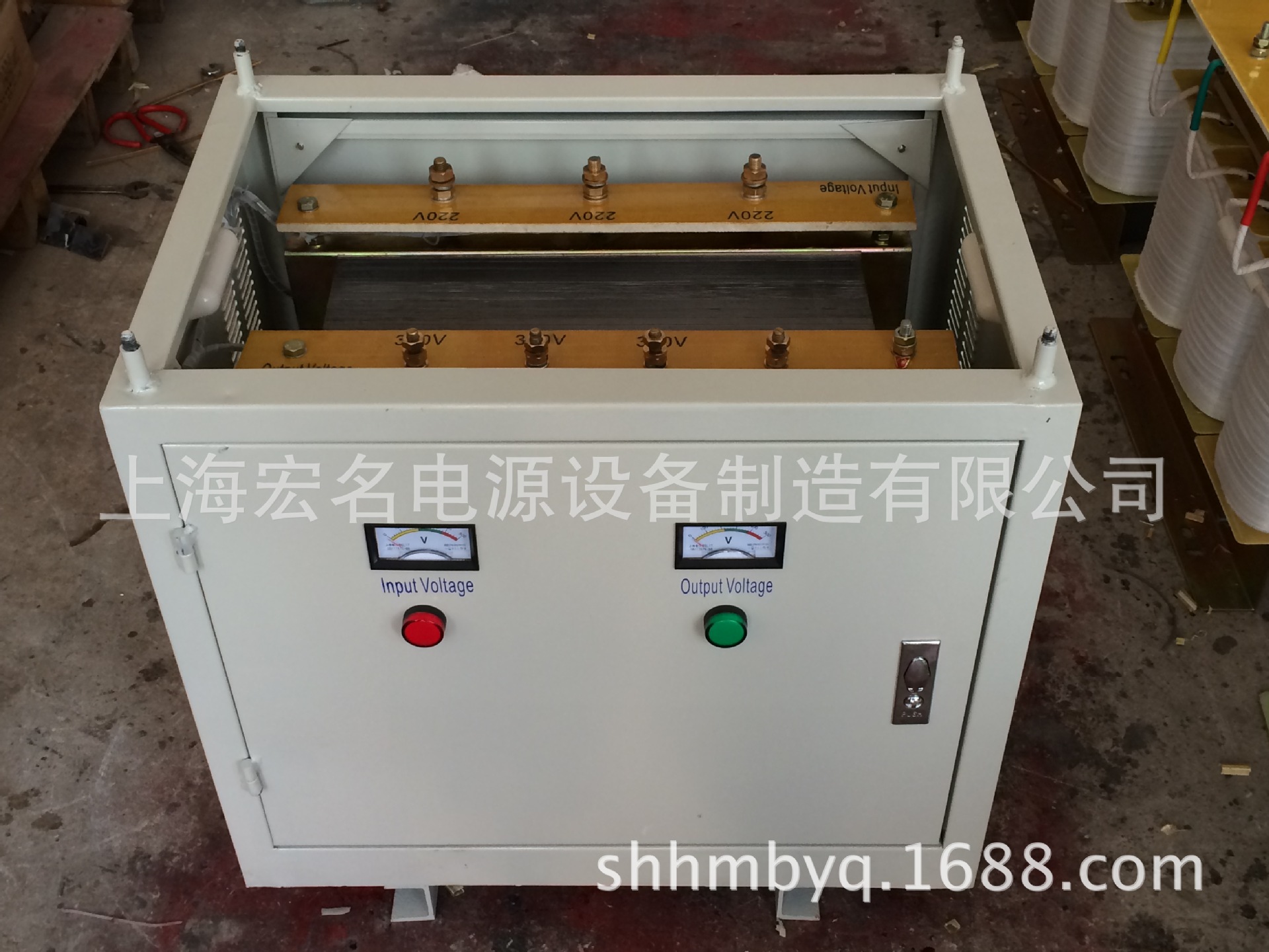 宏名电源 三相变压器SG-30KVA 400v转230v三相隔离干式变压器30KW