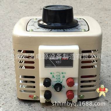 现货调压器1千瓦输入单相220V 0-300V可调变压器1000W TDGC2-1Kva 