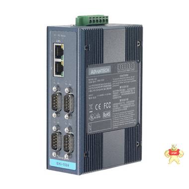 研华 EKI-1524CI 4口 隔离宽温 串口设备联网服务器 研华交换机,串口设备联网服务器,串口服务器