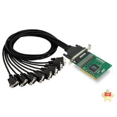 MOXA CP-118EL 8串口RS-232/422/485 PCI Express聪明型多串口卡 多串口卡,moxa多串口卡,moxa产品售后,工业交换机品牌,工业交换机规格
