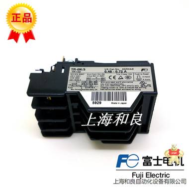 原装富士热继电器TR-0N/3 0.48-0.72A 
