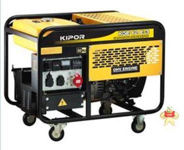 KIPOR开普原装现货10KW家用汽油发电机组进口高品质KGE12E包邮 